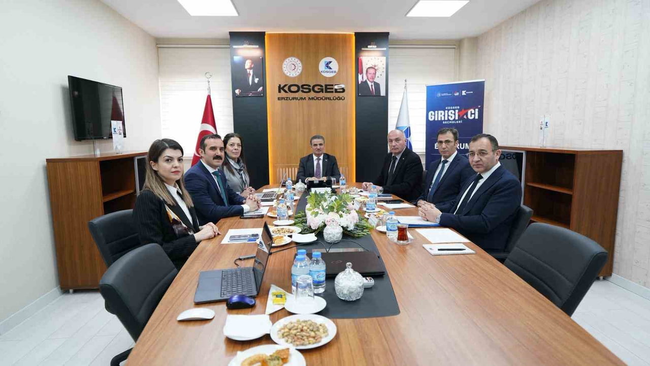 TOBB YÖNETİM KURULU ÜYESİ VE ETSO YÖNETİM KURULU BAŞKANI SAİM ÖZAKALIN, KOSGEB GİRİŞİMCİ DESTEK...