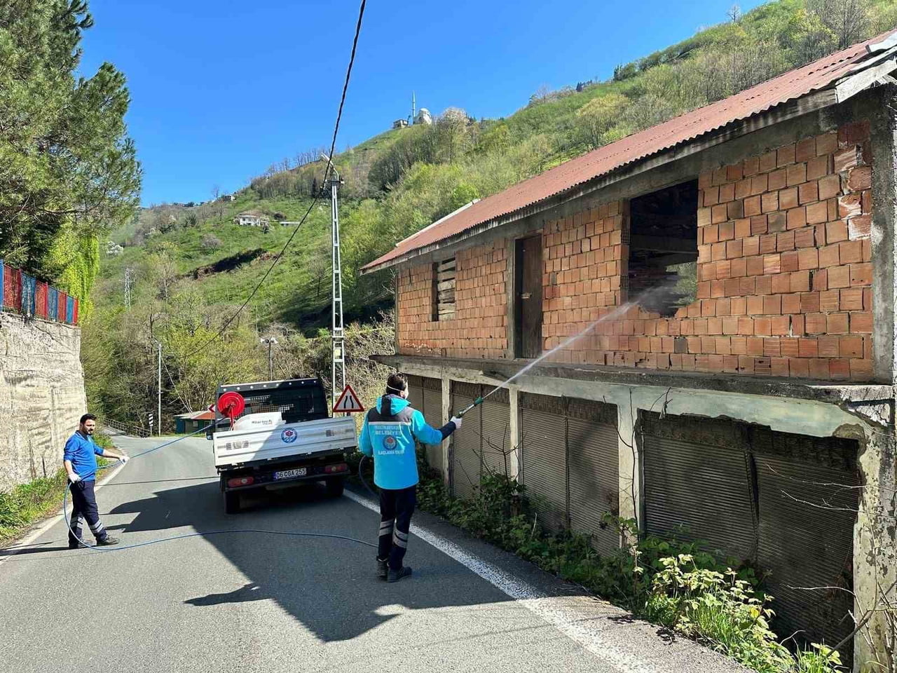 TRABZON'DA BÜYÜKŞEHİR BELEDİYESİ, TRABZON İL TARIM VE ORMAN MÜDÜRLÜĞÜ KOORDİNESİNDE YÜRÜTÜLEN...
