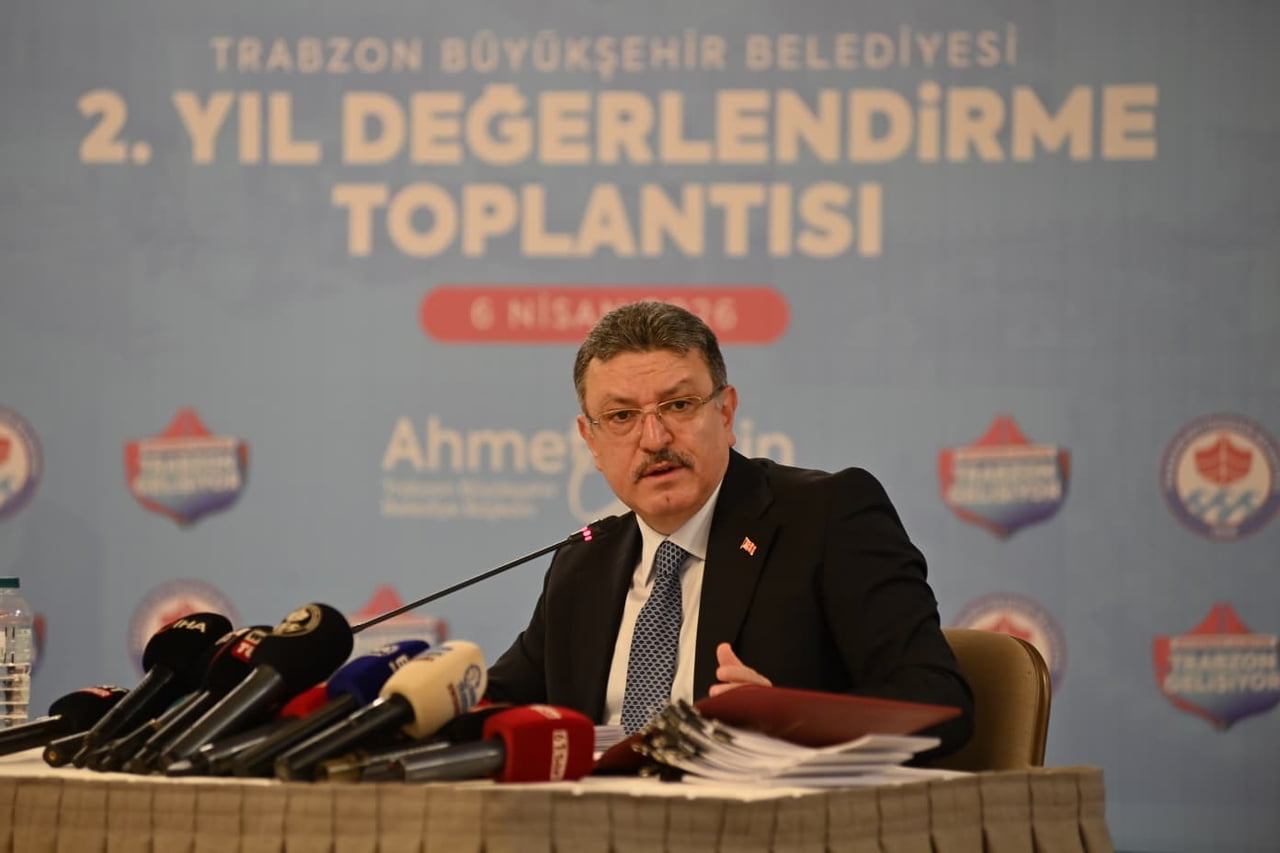 TRABZON BÜYÜKŞEHİR BELEDİYE BAŞKANI AHMET METİN GENÇ, İKİ YILLIK GÖREV SÜRECİNİ DEĞERLENDİRDİĞİ...