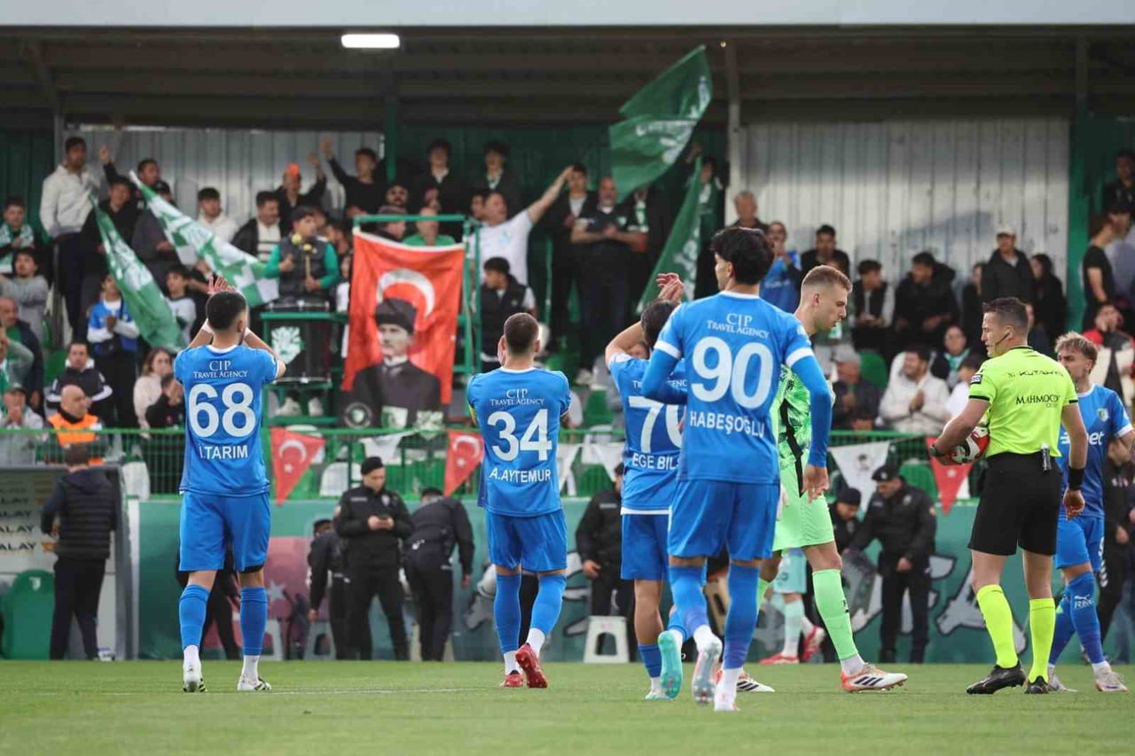 TRENDYOL 1. LİG'İN 35. HAFTASINDA BODRUM FK, KONUK ETTİĞİ BANDIRMASPOR İLE GOLSÜZ BERABERE...