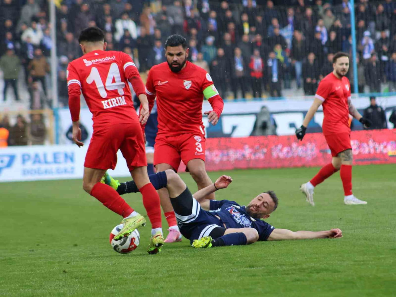 TRENDYOL 1. LİG 2025-2026 SEZONUNUN 35. HAFTA KARŞILAŞMASINDA ERZURUMSPOR, BOLUSPOR’U 2-0 MAĞLUP...