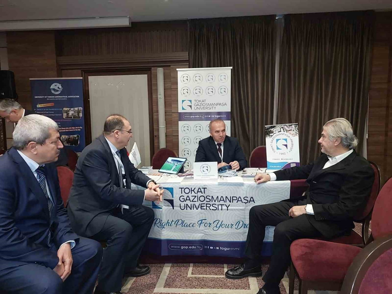TUNUS’TA DÜZENLENEN EĞİTİM FUARI’NDA YER ALAN TOKAT GAZİOSMANPAŞA ÜNİVERSİTESİ, ULUSLARARASILAŞMA...