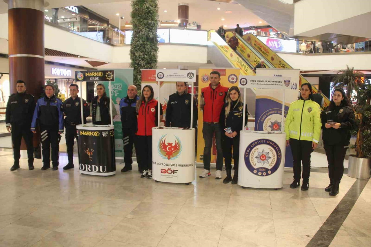 TÜRK POLİS TEŞKİLATI’NIN 181. KURULUŞ YIL DÖNÜMÜ DOLAYISIYLA ORDU’NUN ALTINORDU İLÇESİNDE BULUNAN...