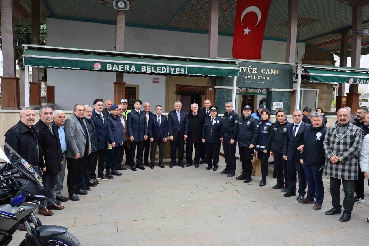 TÜRK POLİS TEŞKİLATI’NIN 181. KURULUŞ YIL DÖNÜMÜ VE POLİS HAFTASI KAPSAMINDA SAMSUN’UN BAFRA...
