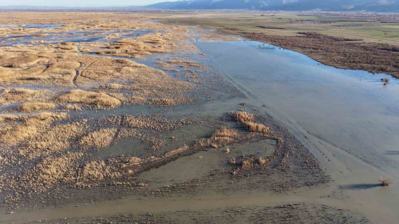 TÜRKİYE'NİN ÖNEMLİ SULAK ALANLARINDAN BİRİ OLAN VE AKŞEHİR İLE SULTANDAĞI KİRAZLARININ ÜRETİMİNDE...