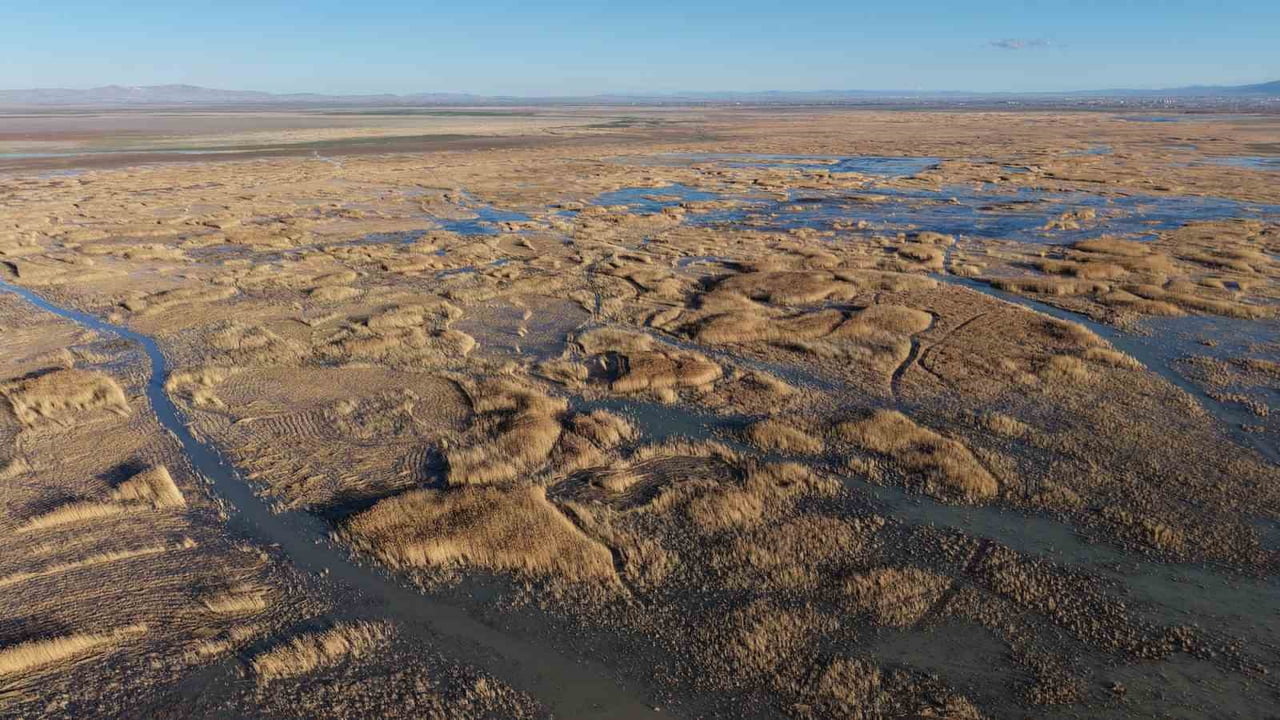 TÜRKİYE'NİN ÖNEMLİ SULAK ALANLARINDAN BİRİ OLAN VE AKŞEHİR İLE SULTANDAĞI KİRAZLARININ ÜRETİMİNDE...