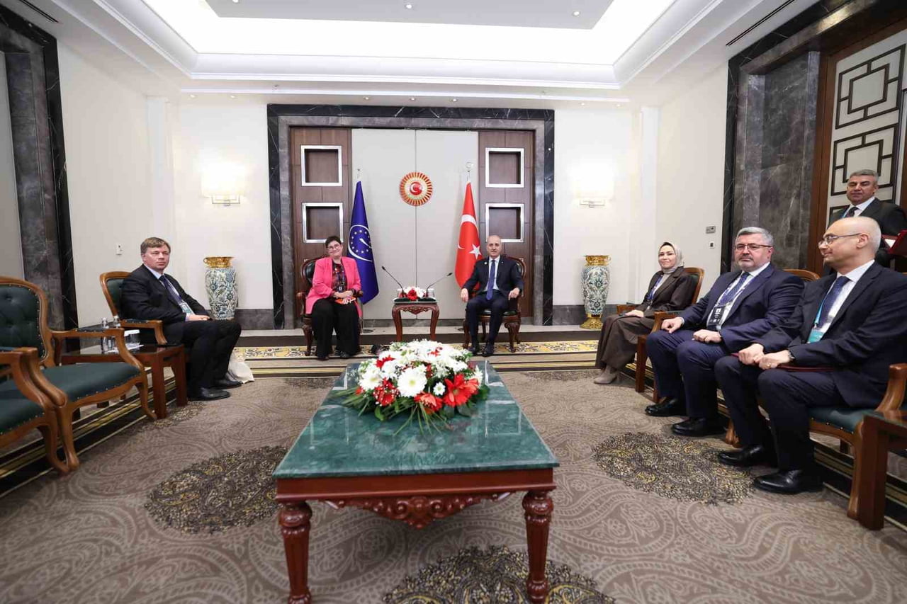 TÜRKİYE BÜYÜK MİLLET MECLİSİ BAŞKANI NUMAN KURTULMUŞ, AVRUPA KONSEYİ PARLAMENTER MECLİSİ (AKPM)...