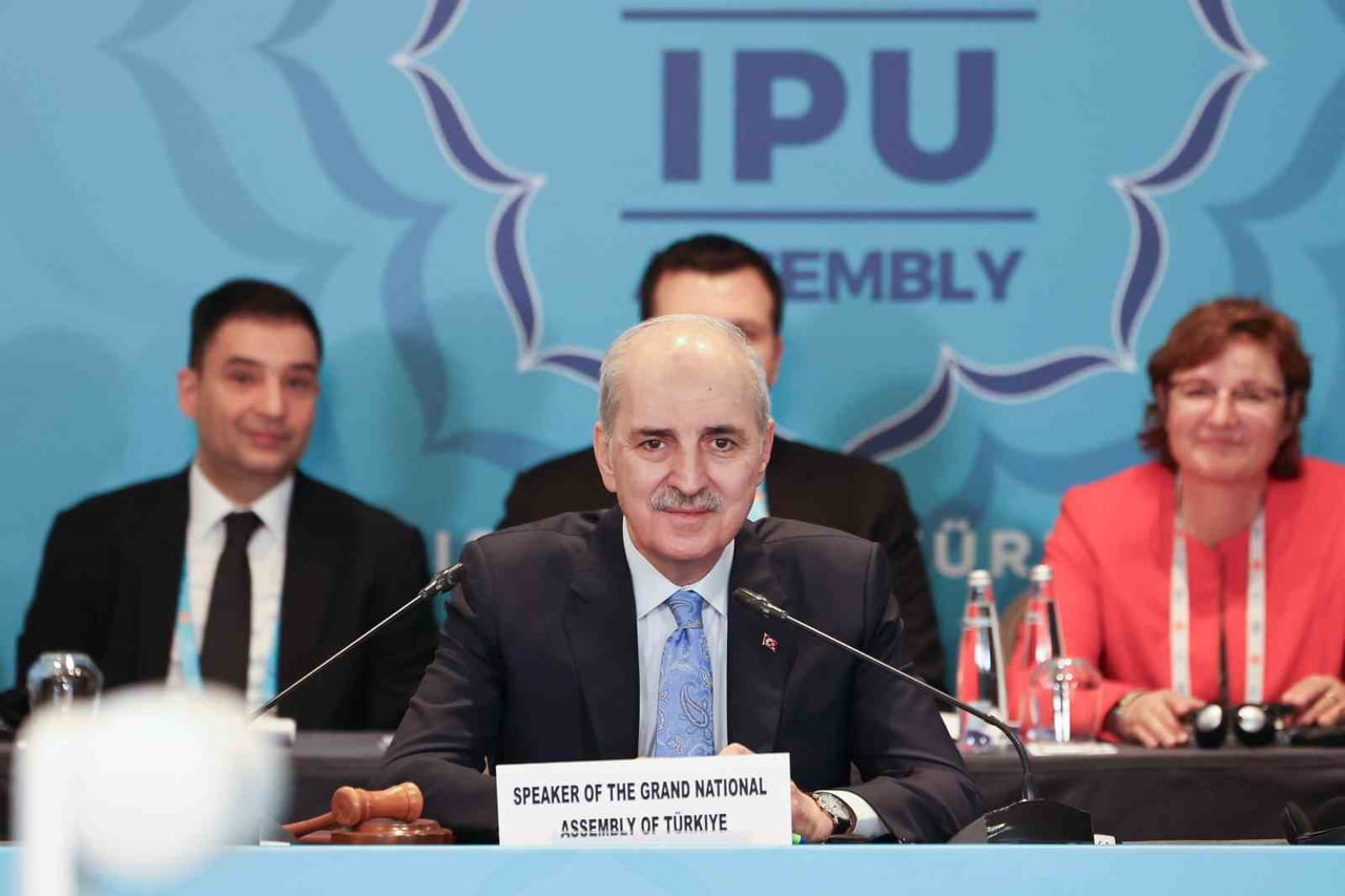 TÜRKİYE BÜYÜK MİLLET MECLİSİ BAŞKANI NUMAN KURTULMUŞ, TBMM’NİN EV SAHİPLİĞİNDE 15-19 NİSAN...