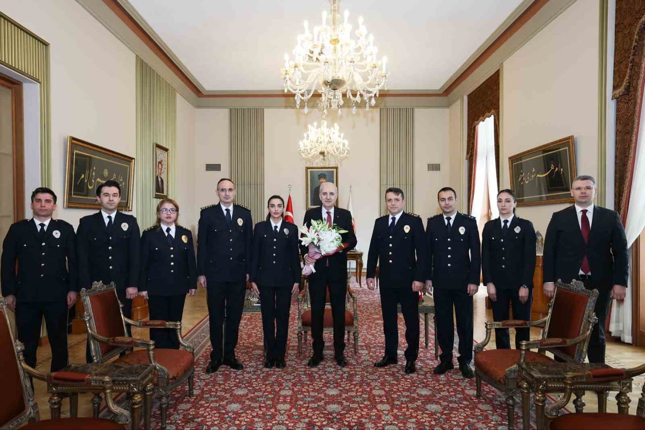 TÜRKİYE BÜYÜK MİLLET MECLİSİ(TBMM) NUMAN KURTULMUŞ, TÜRK POLİS TEŞKİLATI’NIN 181. KURULUŞ YIL...