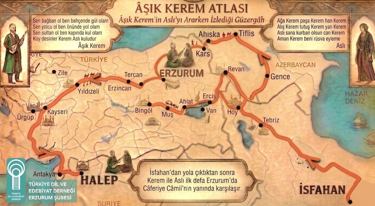 TÜRKİYE DİL VE EDEBİYAT DERNEĞİ ERZURUM ŞUBESİ’NDEN ERZURUM’A BİR KÜLTÜREL HİZMET DAHA GELDİ, ÜÇ...