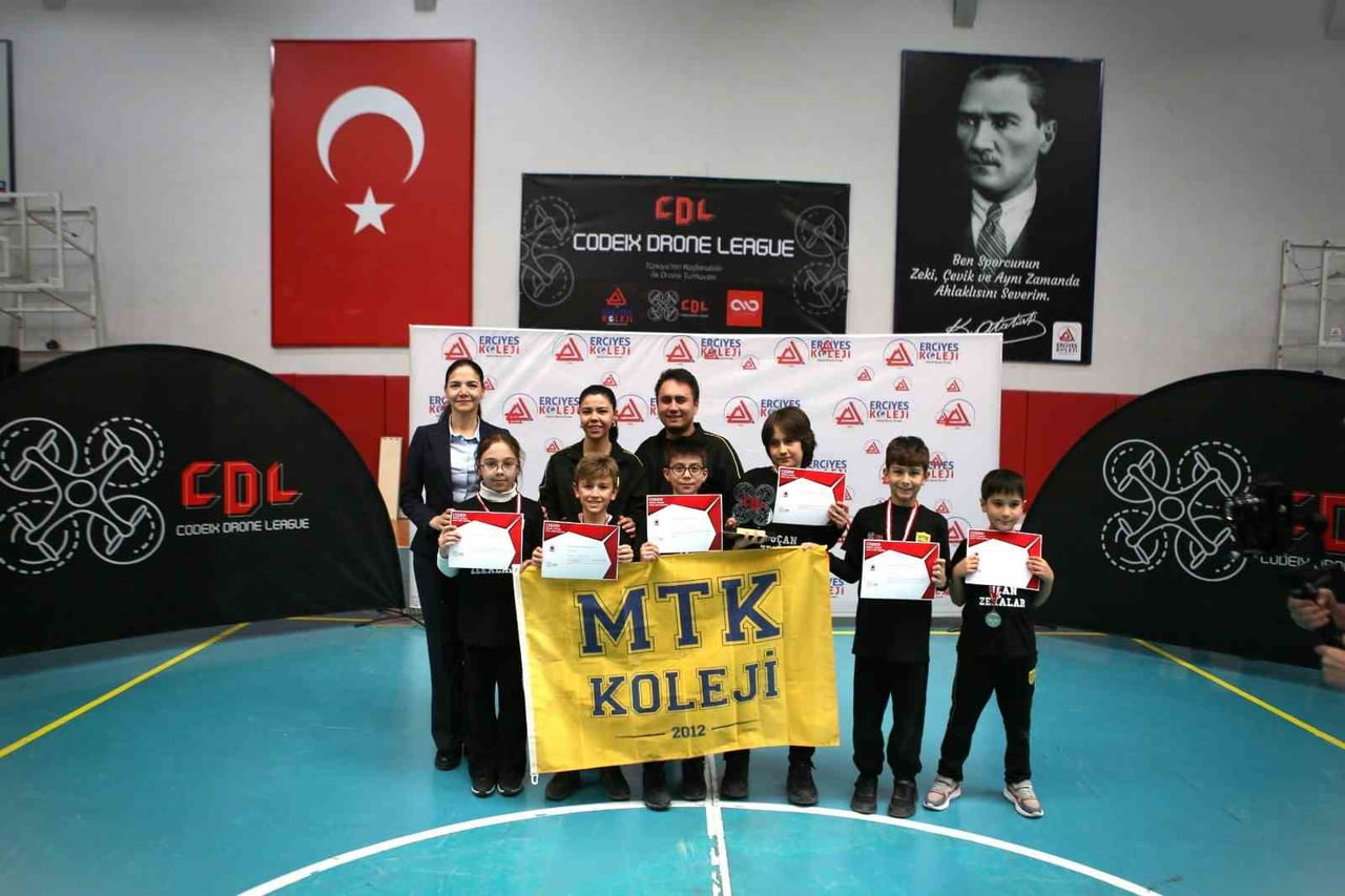 TÜRKİYE GENELİ 'CODEİX DRONE LEAGUE' YARIŞMASINDA MUĞLA TEKNOLOJİ KOLEJİ (MTK) İLKOKUL TAKIMI...
