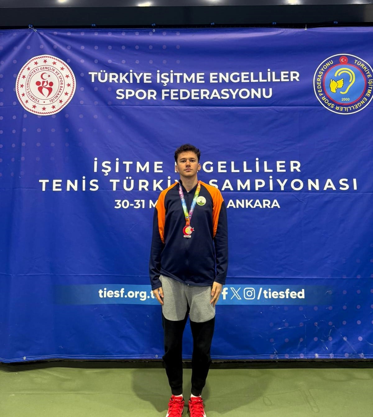 TÜRKİYE İŞİTME ENGELLİLER SPOR FEDERASYONU TARAFINDAN ANKARA’DA DÜZENLENEN BÜYÜKLER TÜRKİYE...