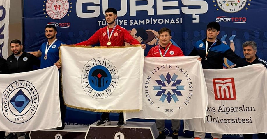 TÜRKİYE ÜNİVERSİTE SPORLARI FEDERASYONU (TÜSF) TARAFINDAN DÜZENLENEN ÜNİLİG TÜRKİYE GÜREŞ...