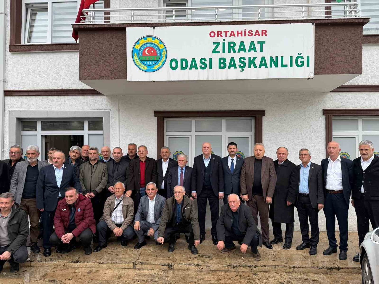 TÜRKİYE ZİRAAT ODALARI BİRLİĞİ GENEL BAŞKANI ŞEMSİ BAYRAKTAR, TRABZON ORTAHİSAR ZİRAAT ODASI’NI...