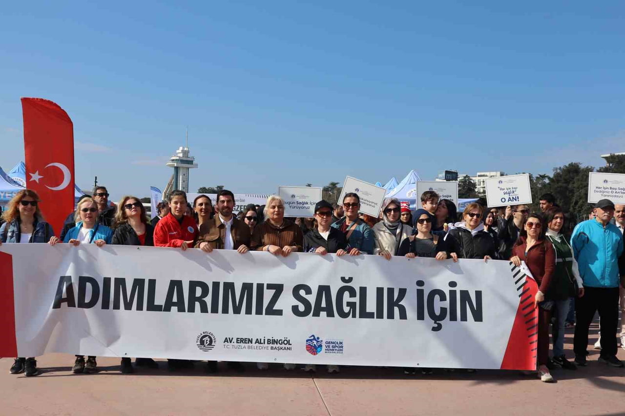 TUZLA BELEDİYESİ, 7-13 NİSAN DÜNYA SAĞLIK HAFTASI KAPSAMINDA FARKINDALIK OLUŞTURMAK AMACIYLA...