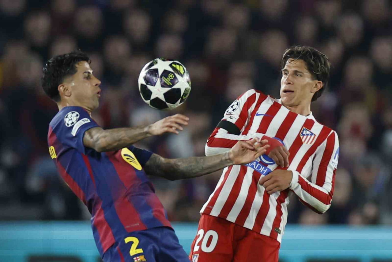 UEFA ŞAMPİYONLAR LİGİ ÇEYREK FİNAL İLK MAÇINDA ATLETİCO MADRİD, DEPLASMANDA BARCELONA'YI 2-0...