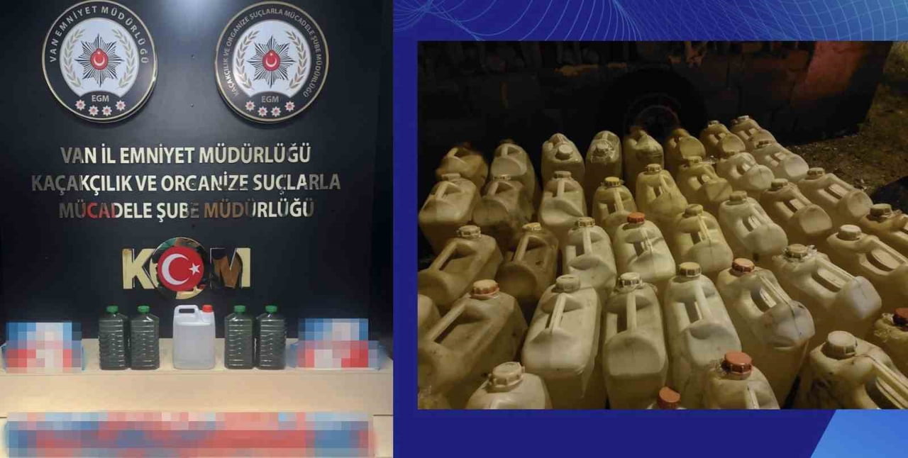 VAN’DA POLİS EKİPLERİNCE YÜRÜTÜLEN KAÇAKÇILIK VE ORGANİZE SUÇLARLA MÜCADELE ÇALIŞMALARI KAPSAMINDA...