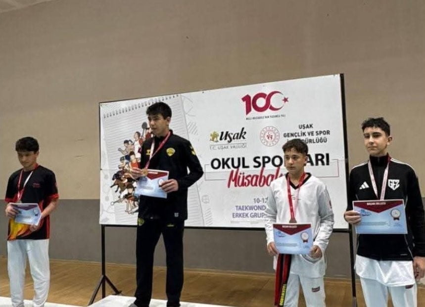 YILDIZLAR UŞAK’TA PARLADI: MUĞLA’YA 3 MADALYA BİRDEN