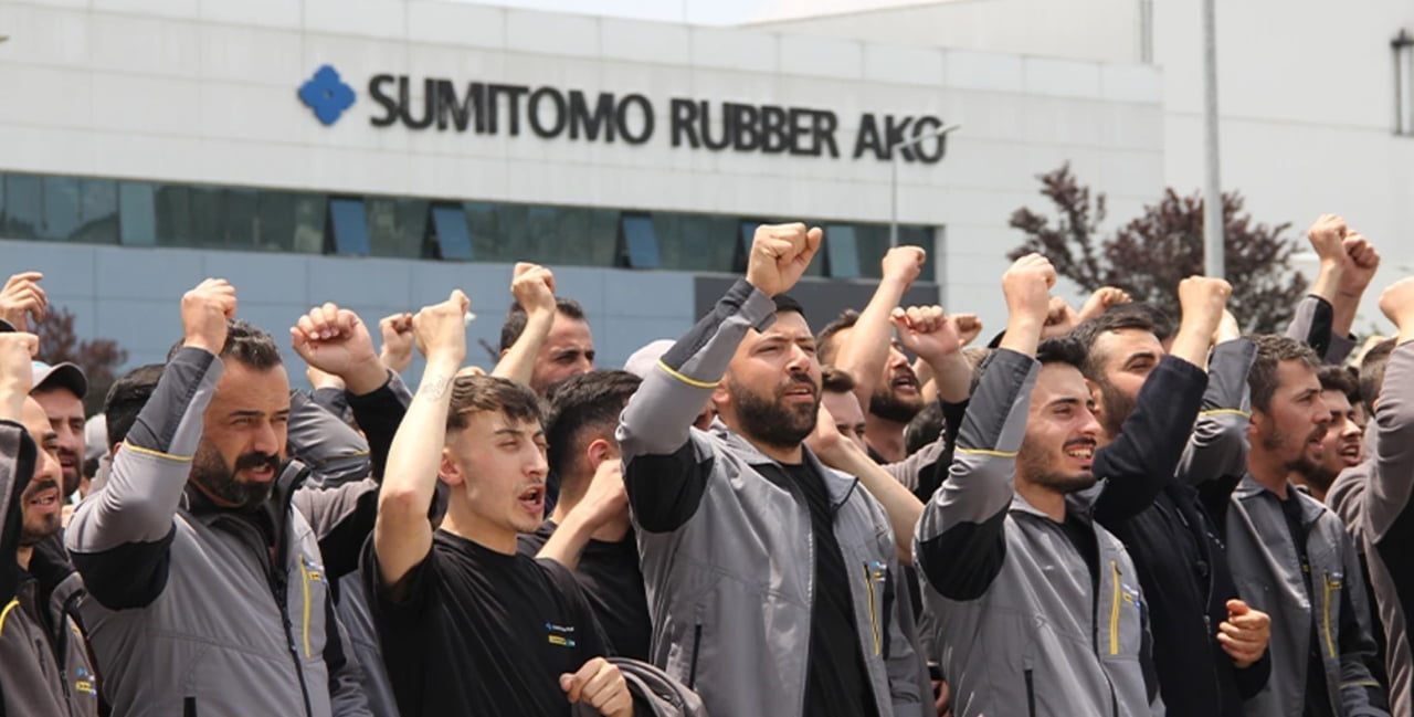 2024 YILINDA DA İŞ BIRAKAN AYNI FABRİKADAKİ İŞÇİLER 43 GÜN BOYUNCA GREV YAPMIŞTI.