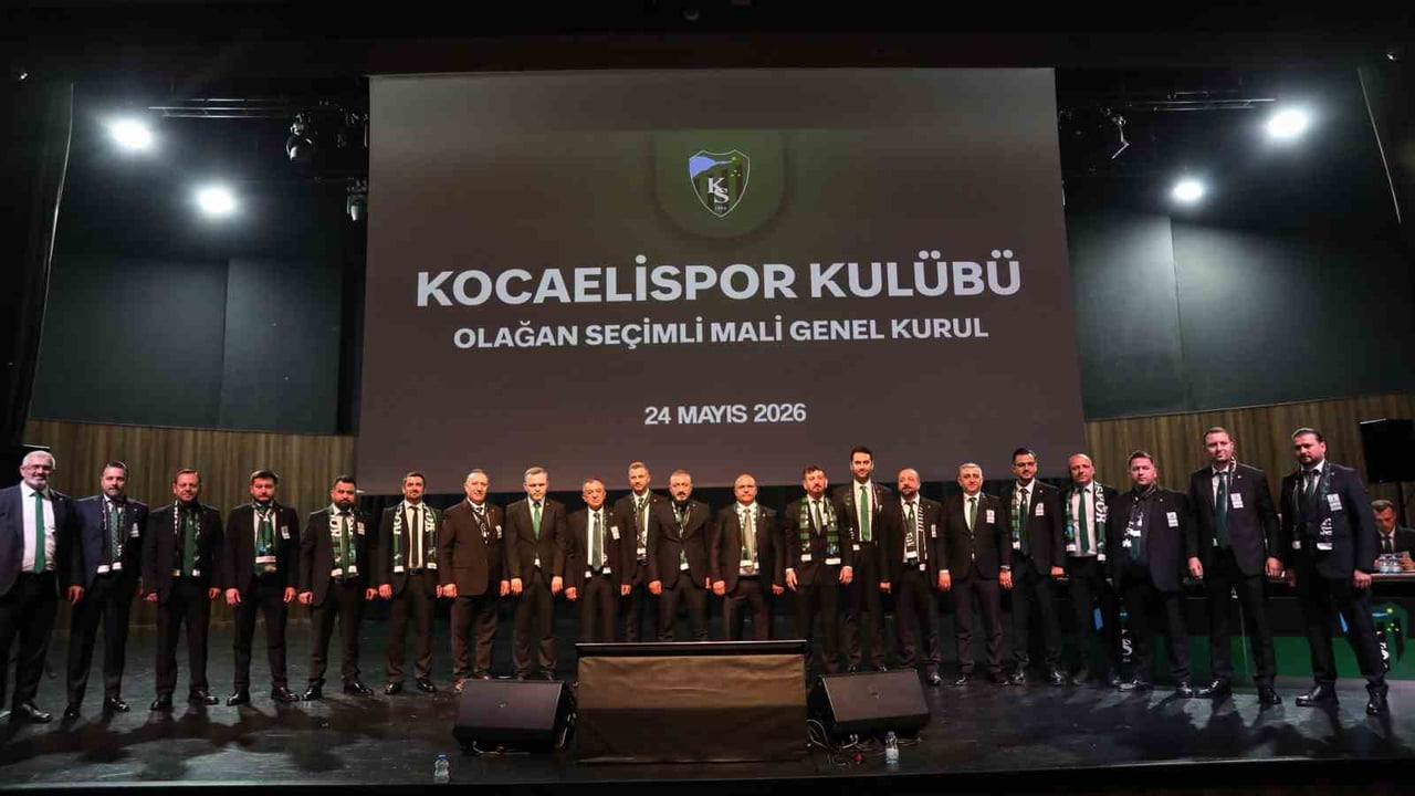 24 MAYIS 2026'DA (BUGÜN) YAPILAN OLAĞAN GENEL KURULDA YÖNETİME GELEN İSİMLER.