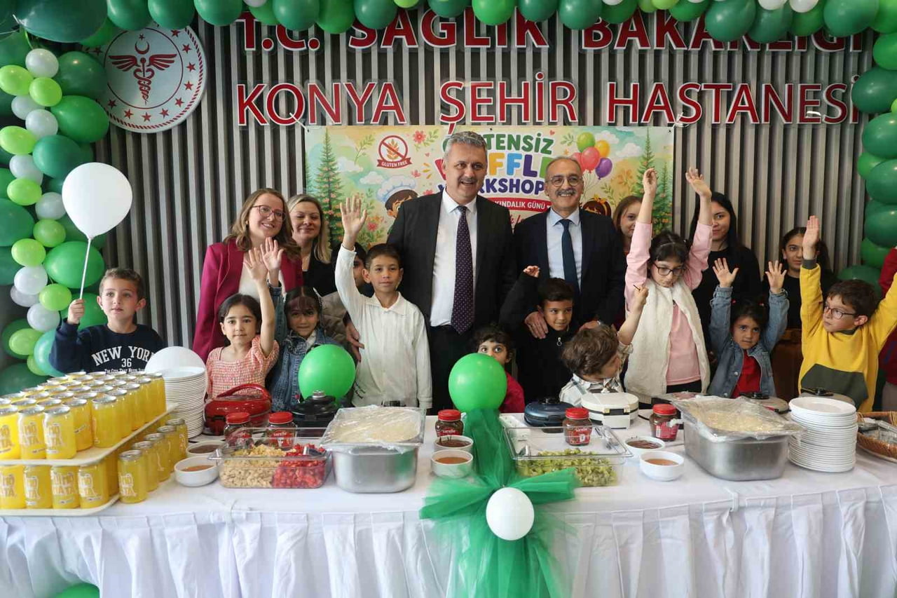 9 MAYIS DÜNYA ÇÖLYAK GÜNÜ DOLAYISIYLA KONYA İL SAĞLIK MÜDÜRLÜĞÜNCE ÇÖLYAK HASTALARI VE AİLELERİYLE...