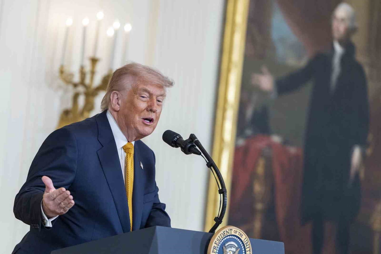 ABD BAŞKANI DONALD TRUMP, AB KOMİSYONU BAŞKANI URSULA VON DER LEYEN İLE GÖRÜŞME...