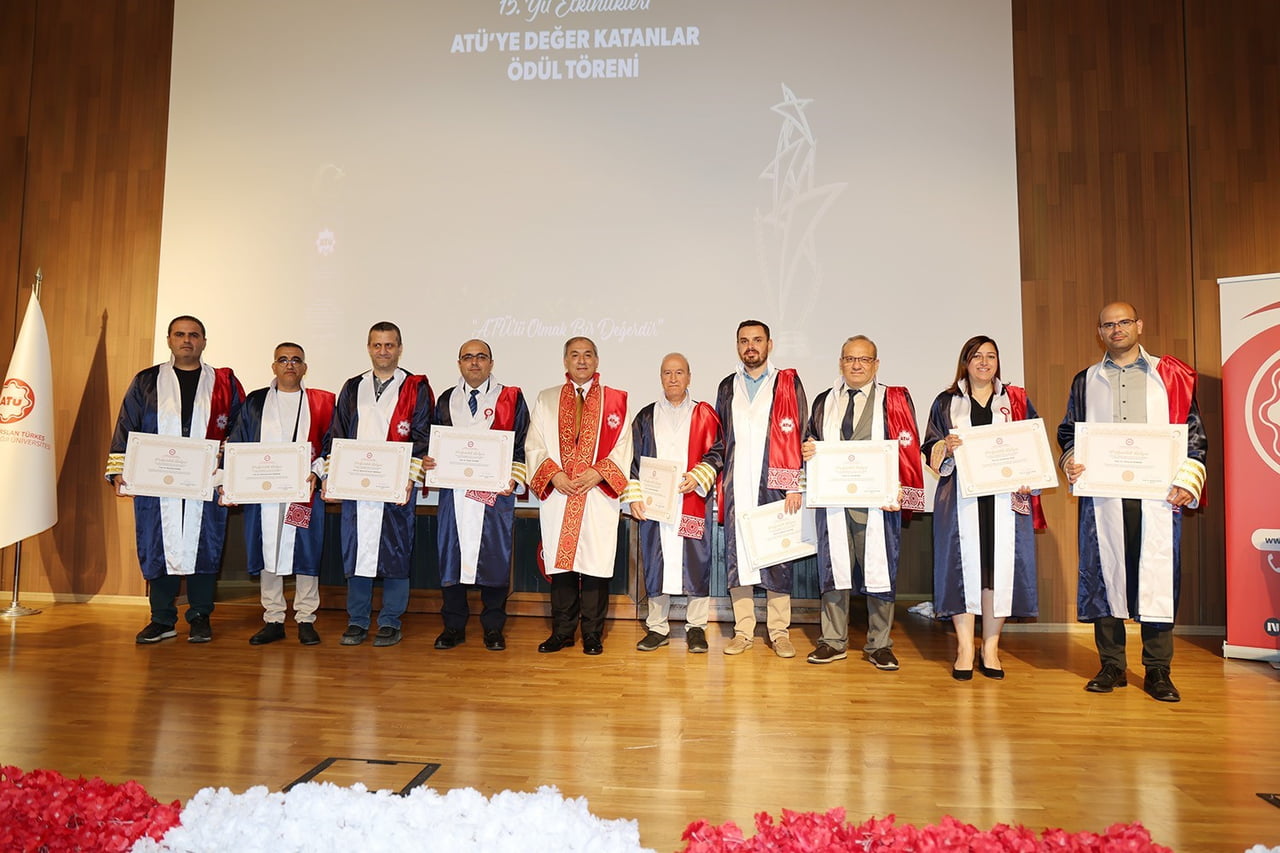 ADANA ALPARSLAN TÜRKEŞ BİLİM VE TEKNOLOJİ ÜNİVERSİTESİ, KURULUŞUNUN 15. YILINI DÜZENLENEN "ATÜ’YE...