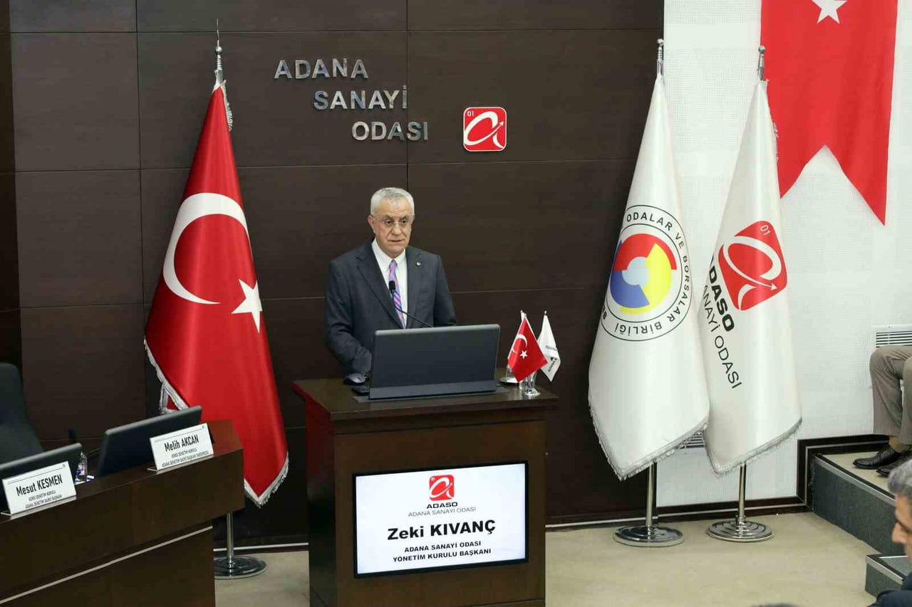ADANA SANAYİ ODASI YÖNETİM KURULU BAŞKANI ZEKİ KIVANÇ, KÜRESEL ÖLÇEKTE BÜYÜK BİR TEKNOLOJİK DEVRİM...