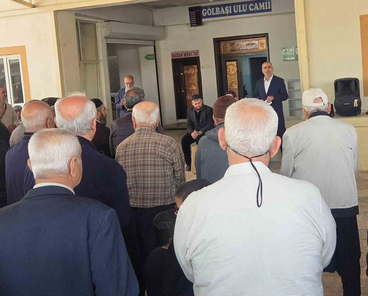 ADIYAMAN'IN GÖLBAŞI İLÇESİNDE HAC FARİZASINI YERİNE GETİRMEK ÜZERE KUTSAL TOPRAKLARA GİDECEK OLAN...