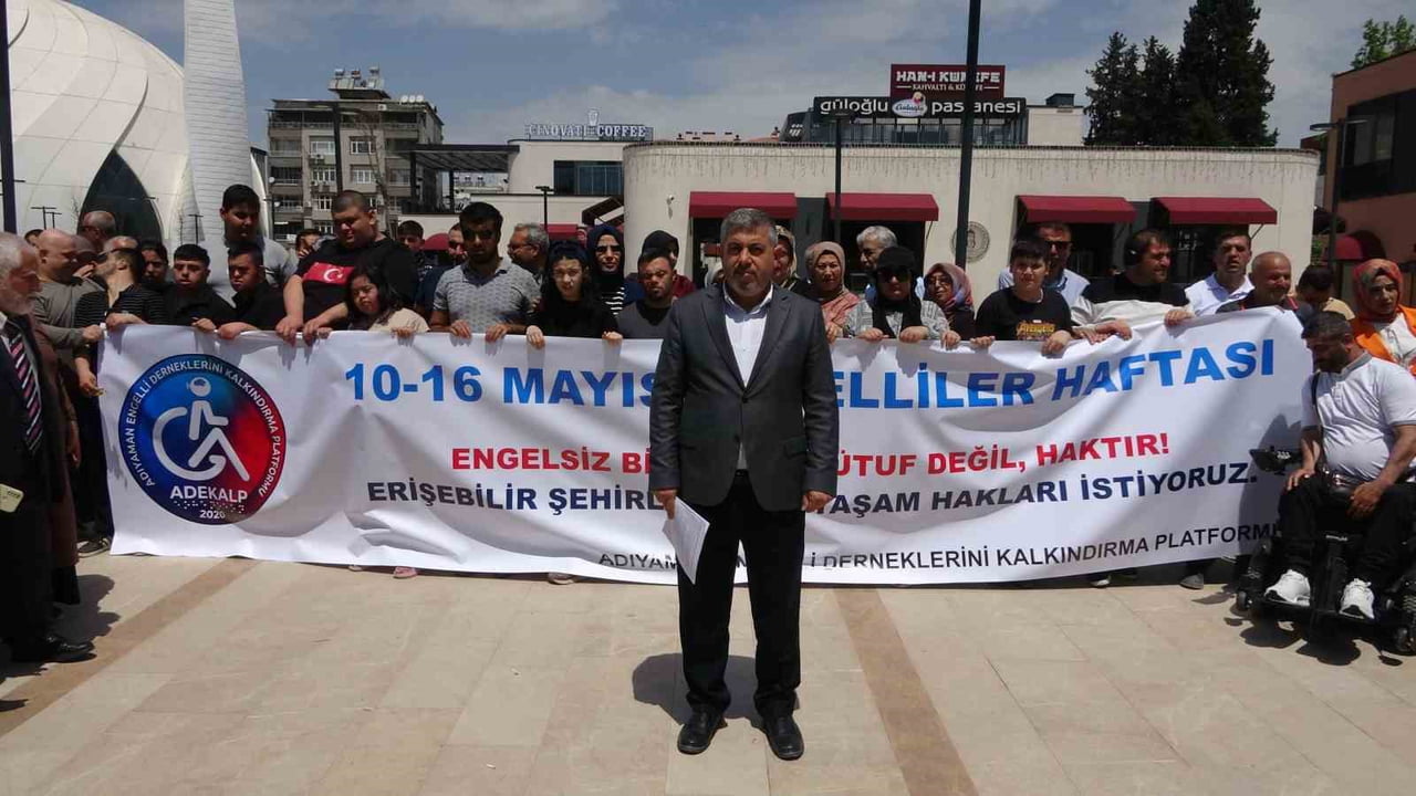 ADIYAMAN ENGELLİ DERNEKLERİNİ KALKINDIRMA PLATFORMU (ADEKALP), 10-16 MAYIS ENGELLİLER HAFTASI...