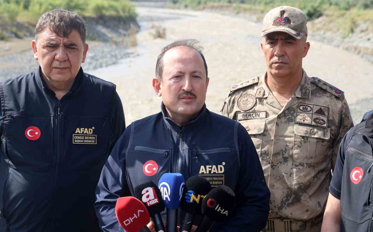 AFAD BAŞKANI ALİ HAMZA PEHLİVAN, AÇIKLAMALARDA BULUNDU