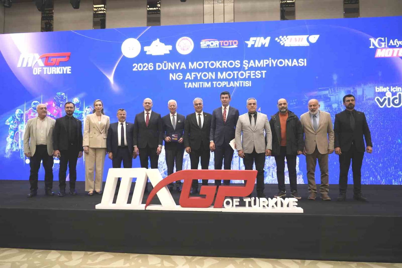 AFYONKARAHİSAR'DA 2-6 EYLÜL TARİHLERİNDE DÜZENLENECEK OLAN 9. MXGP DÜNYA MOTOKROS ŞAMPİYONASI VE...