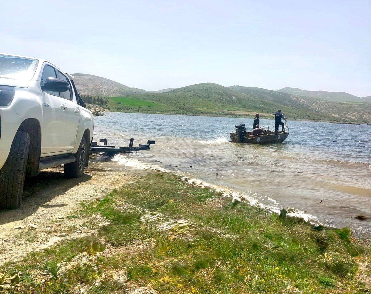 AFYONKARAHİSAR’DA BARAJ VE GÖLETLERDE KAÇAK AVCILIKLA MÜCADELE ÇERÇEVESİNDE YAPILAN DENETİMLERDE...
