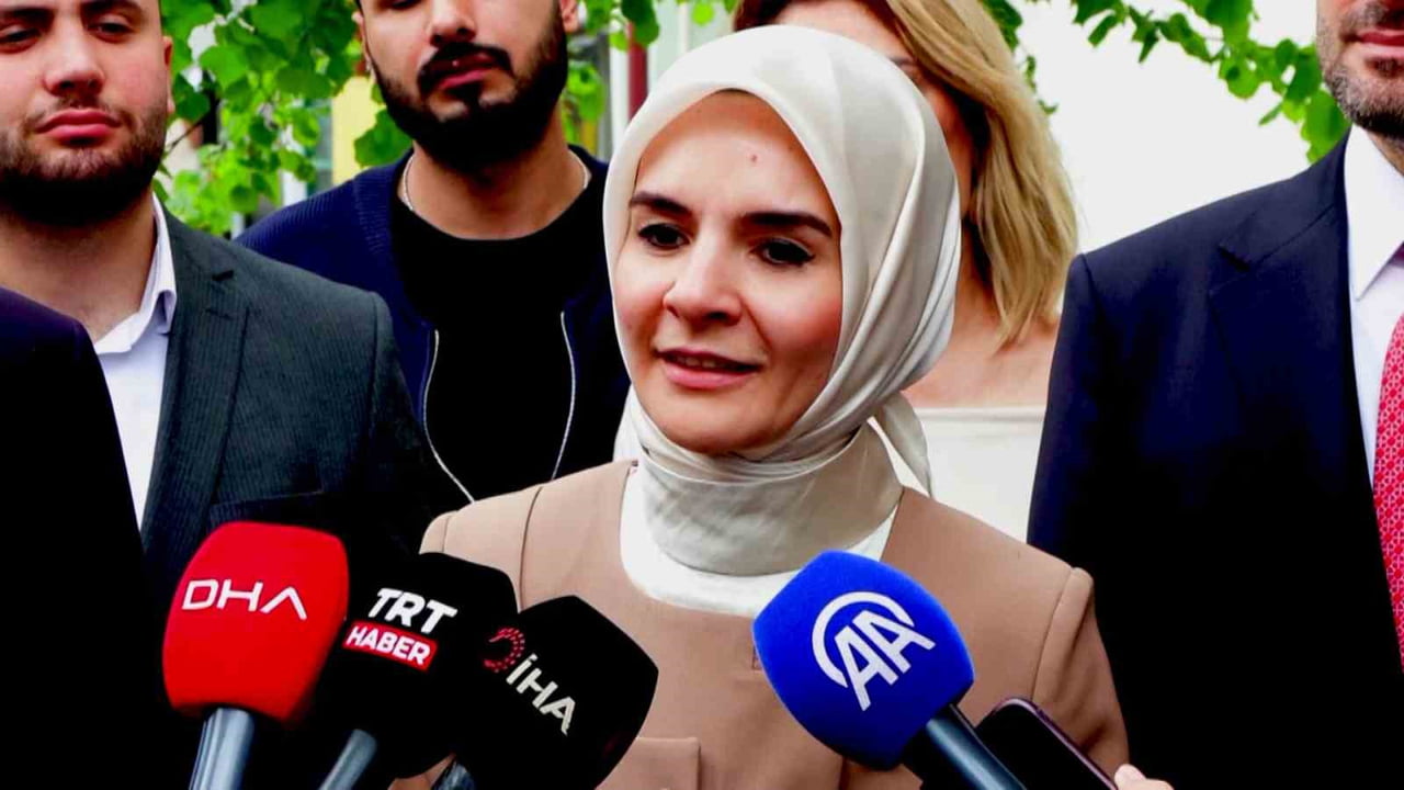AİLE VE SOSYAL HİZMETLER BAKANI MAHİNUR ÖZDEMİR GÖKTAŞ AÇIKLAMALARDA BULUNDU