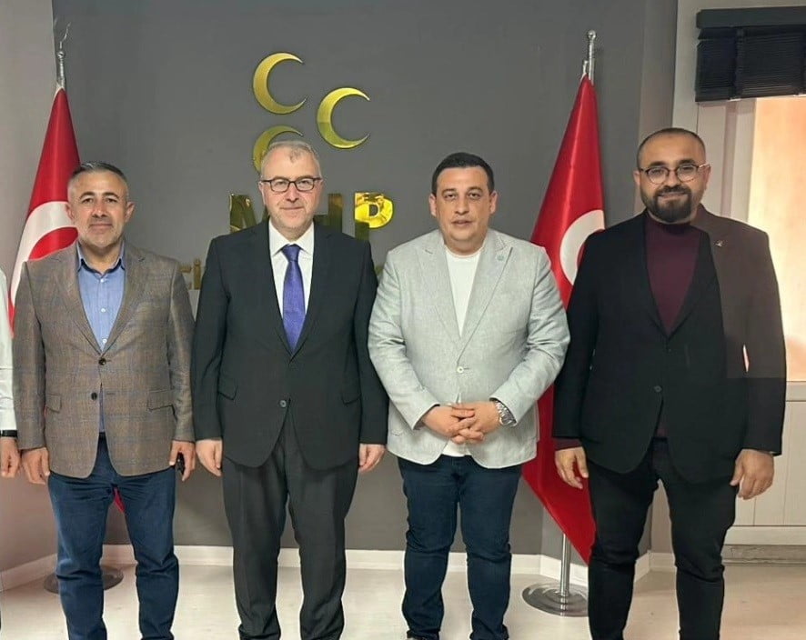 AK PARTİ'DEN MHP'YE'HAYIRLI OLSUN' ZİYARETİ