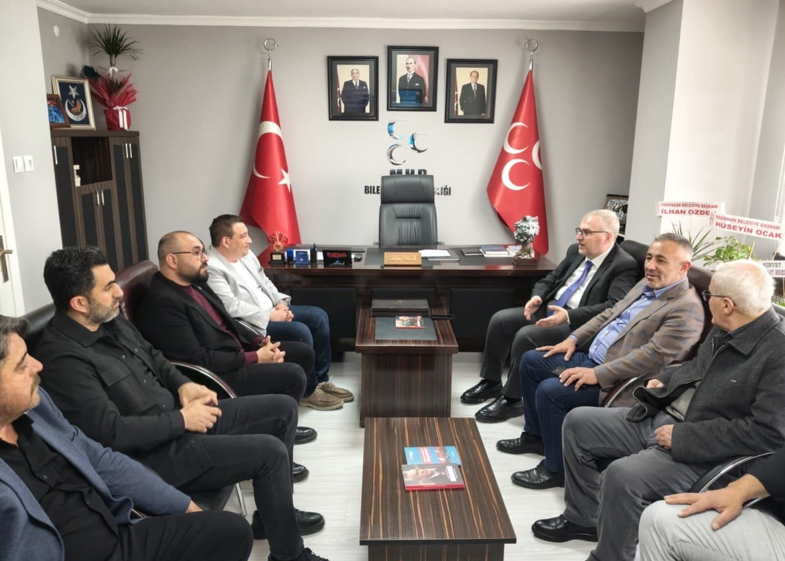 AK PARTİ'DEN MHP'YE'HAYIRLI OLSUN' ZİYARETİ