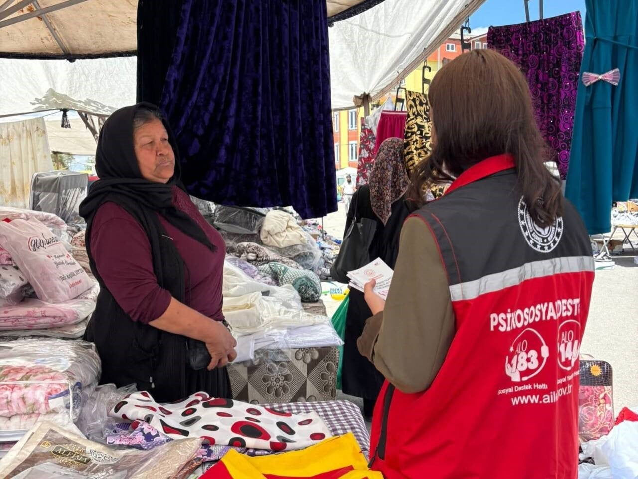 AKSARAY AİLE VE SOSYAL HİZMETLER İL MÜDÜRLÜĞÜ TARAFINDAN MOBİL SOSYAL HİZMET UYGULAMASI...