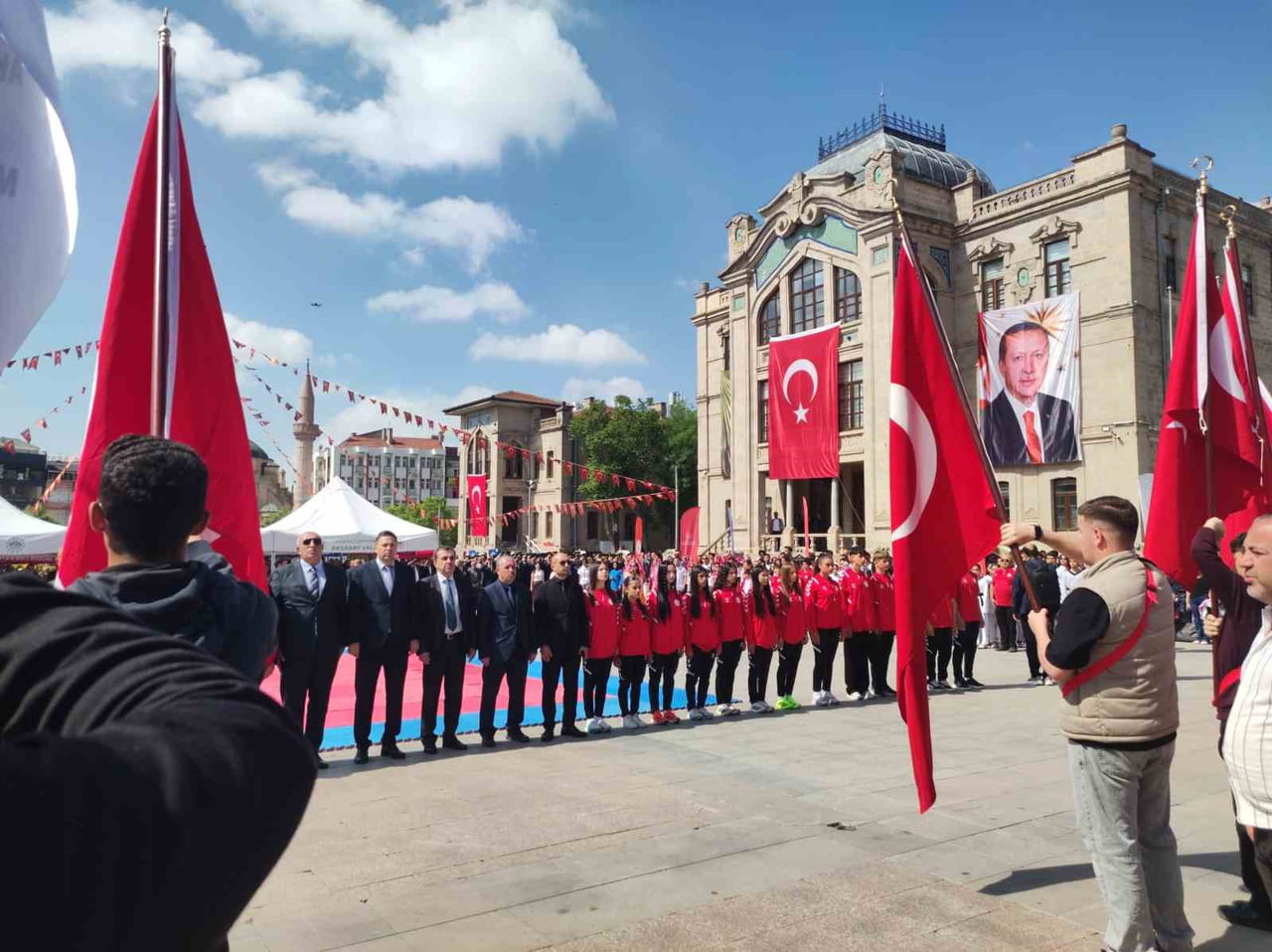AKSARAY’DA 19 MAYIS ATATÜRK’Ü ANMA GENÇLİK VE SPOR BAYRAMI 15 TEMMUZ MİLLİ İRADE MEYDANINDA...