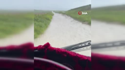 Ankara'da ekili alanlar sular altında kaldı