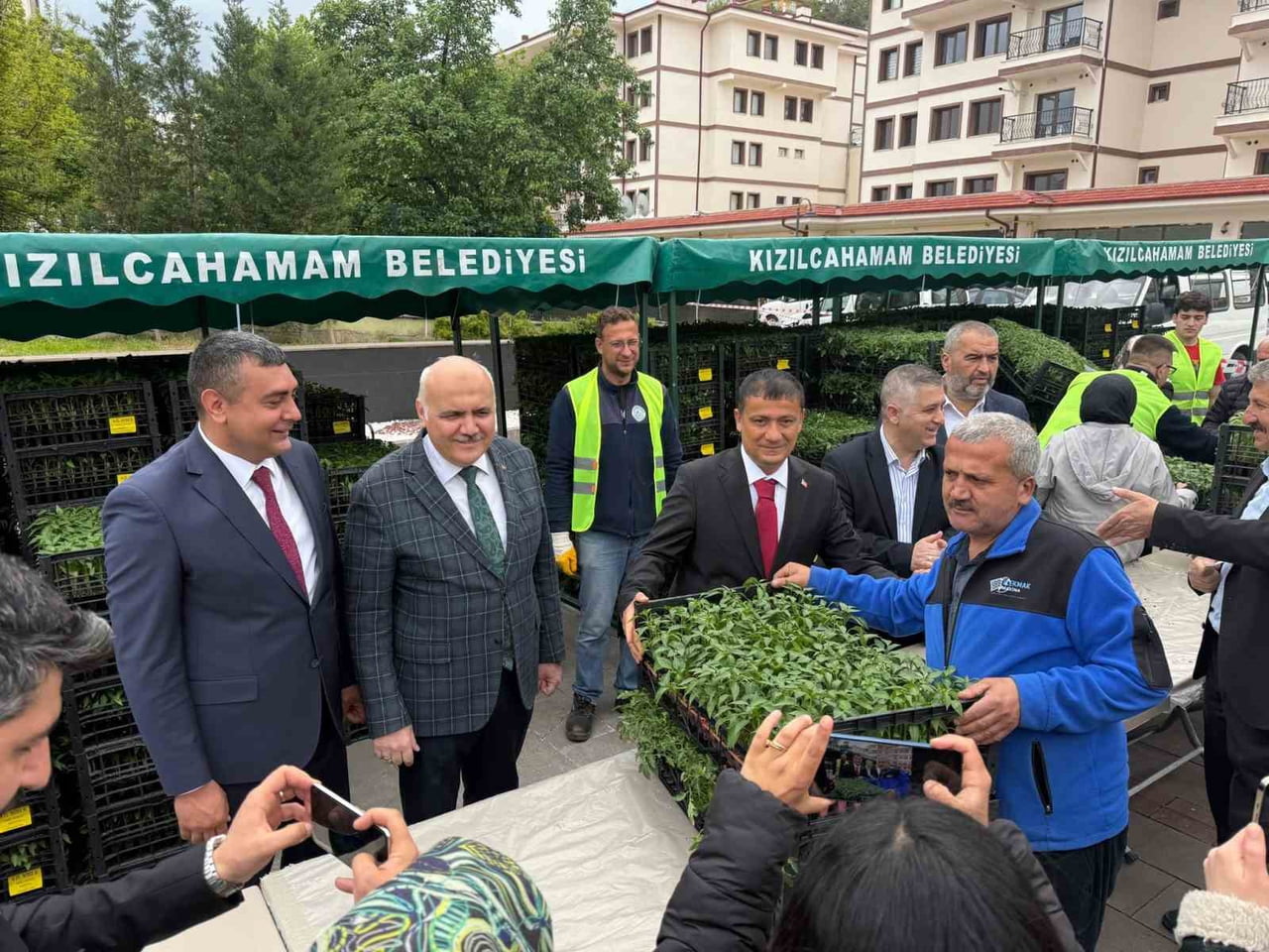 ANKARA’NIN TARIM VE KIRSAL KALKINMA ALANINDA DİKKAT ÇEKEN İLÇELERİNDEN KIZILCAHAMAM’DA...