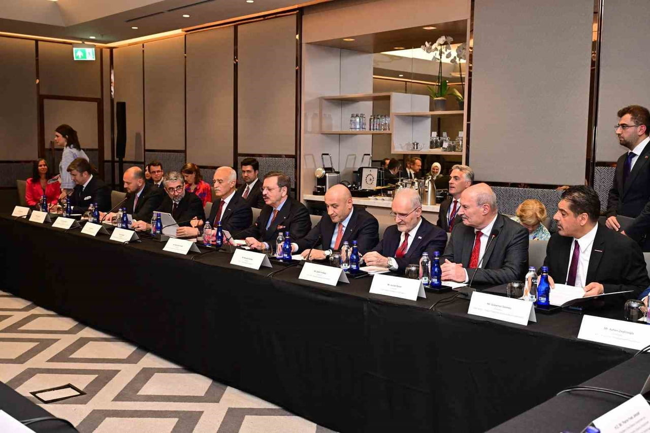 ANKARA TİCARET ODASI (ATO) YÖNETİM KURULU BAŞKANI GÜRSEL BARAN BELÇİKA İLE TİCARİ VE EKONOMİK...