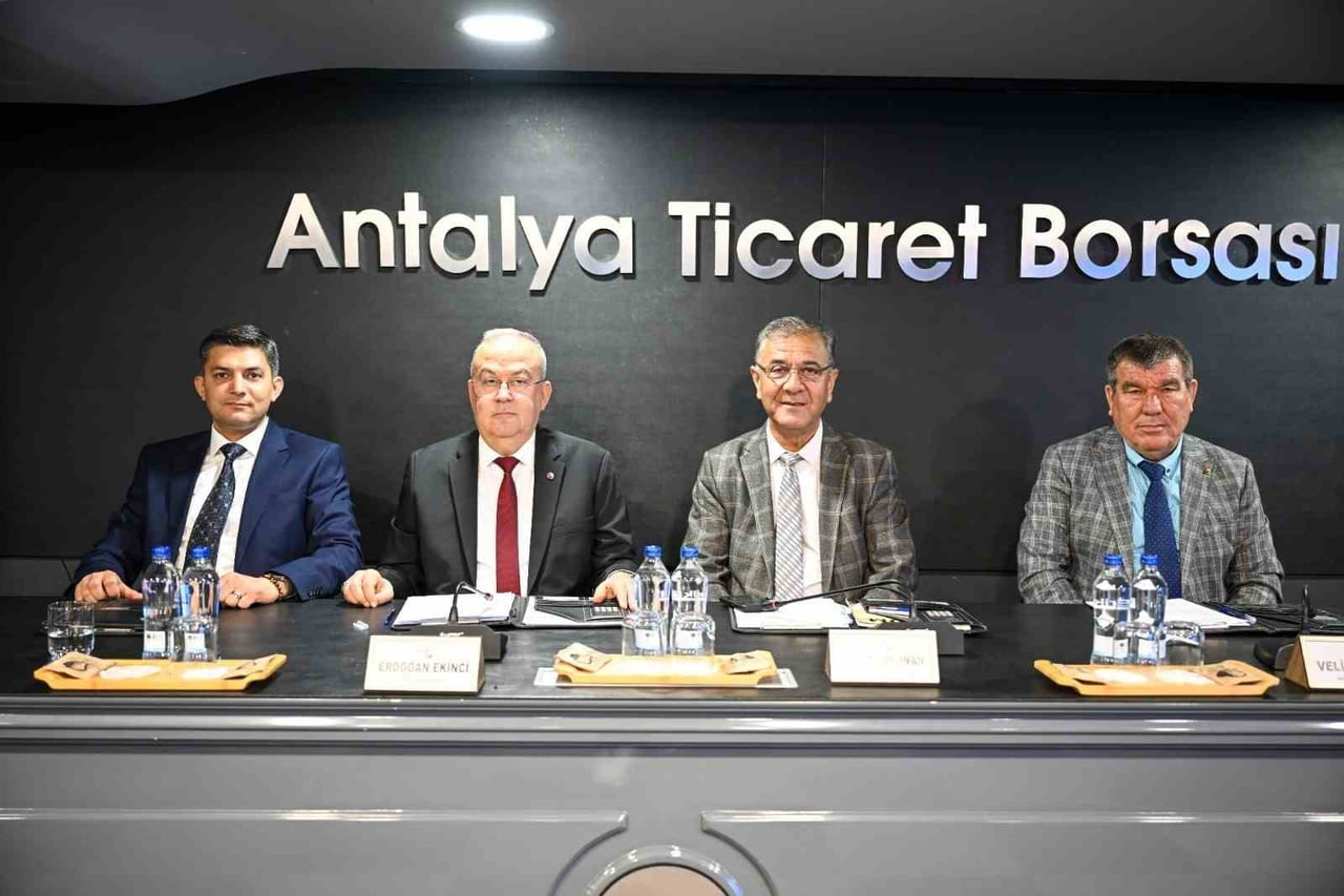 ANTALYA TİCARET BORSASI (ATB) MAYIS AYI MECLİSİ, MECLİS BAŞKANI ERDOĞAN EKİNCİ BAŞKANLIĞINDA ATB...