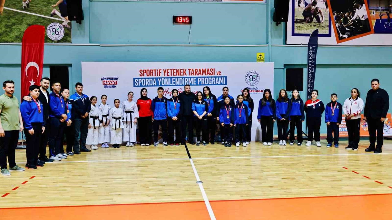 ARNAVUTKÖY’DE GELECEĞİN SPORCULARI YETENEK TARAMASIYLA KEŞFEDİLİYOR