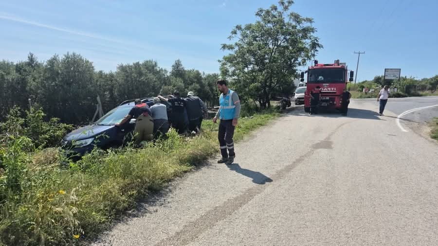 ASA ARSUZ'DA TRAFİK KAZASI: 1 YARALI (FOTOĞRAFLI) CEMAL KILINÇ HATAY (İHA) - HATAY’IN ARSUZ...