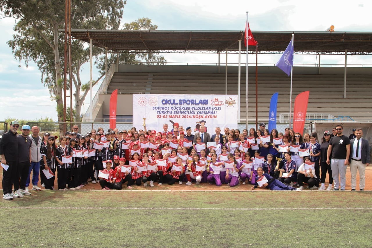 AYDIN'IN KÖŞK İLÇESİNDE DÜZENLENEN SOFTBOL KÜÇÜKLER–YILDIZLAR (KIZ) TÜRKİYE BİRİNCİLİĞİ, TÜRKİYE...