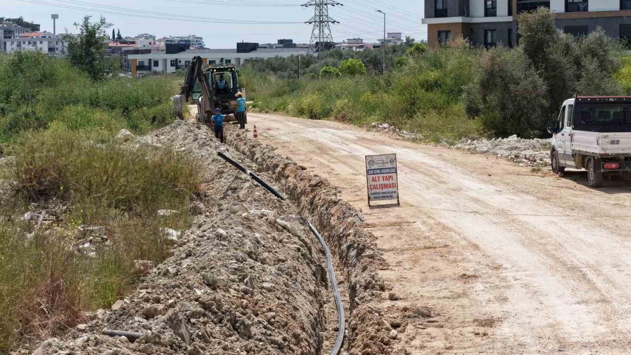 AYDIN BÜYÜKŞEHİR’DEN KUŞADASI’NA ALTYAPI YATIRIMI