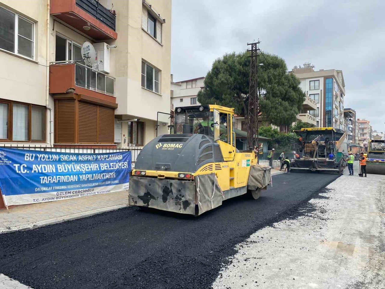 AYDIN BÜYÜKŞEHİR’İN YATIRIMLARI SÜRÜYOR