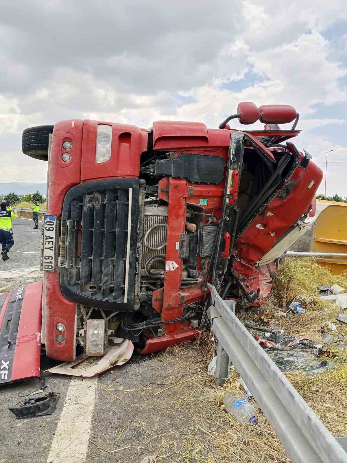 AYDIN’DA TRAFİK KAZASI: 1 ÖLÜ