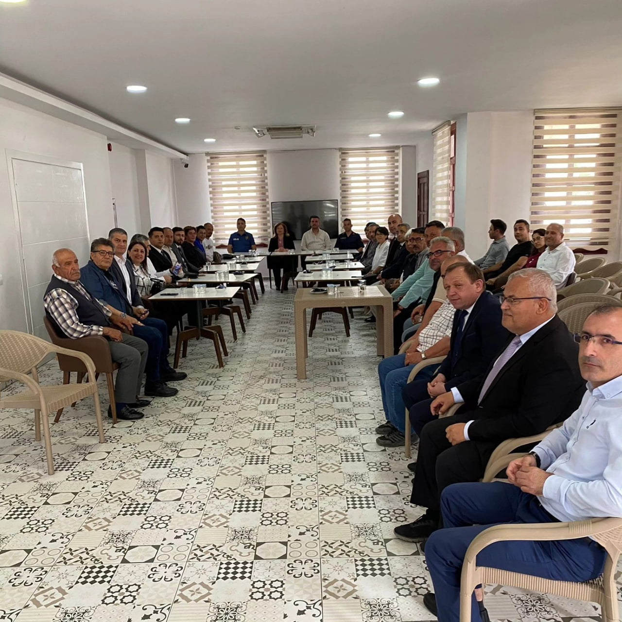 AYDIN’IN GERMENCİK İLÇESİNDE KURBAN BAYRAMI DOLAYISIYLA DÜZENLENEN BAYRAMLAŞMA PROGRAMINDA...