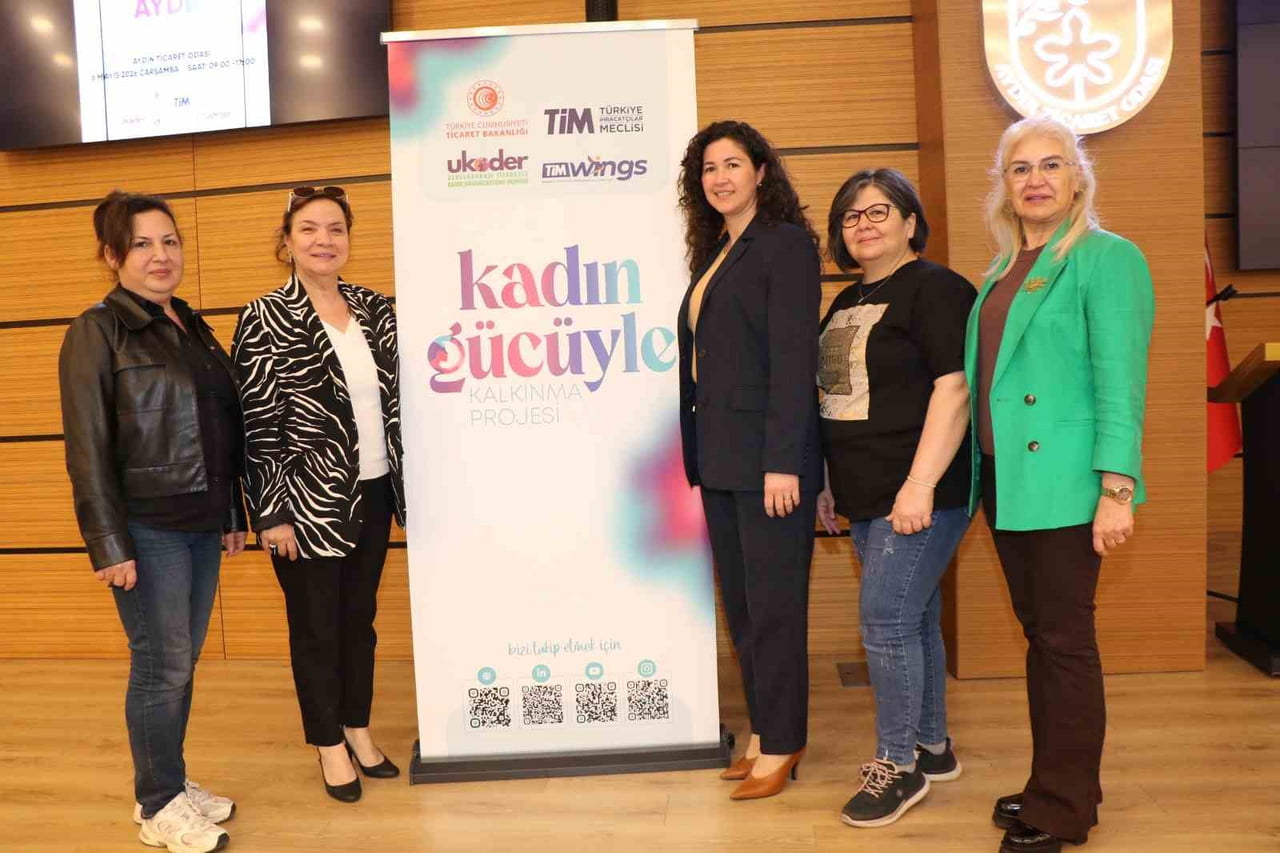 AYDIN TİCARET ODASI (AYTO) EV SAHİPLİĞİNDE DÜZENLENEN “KADIN GÜCÜYLE KALKINMA PROJESİ”...